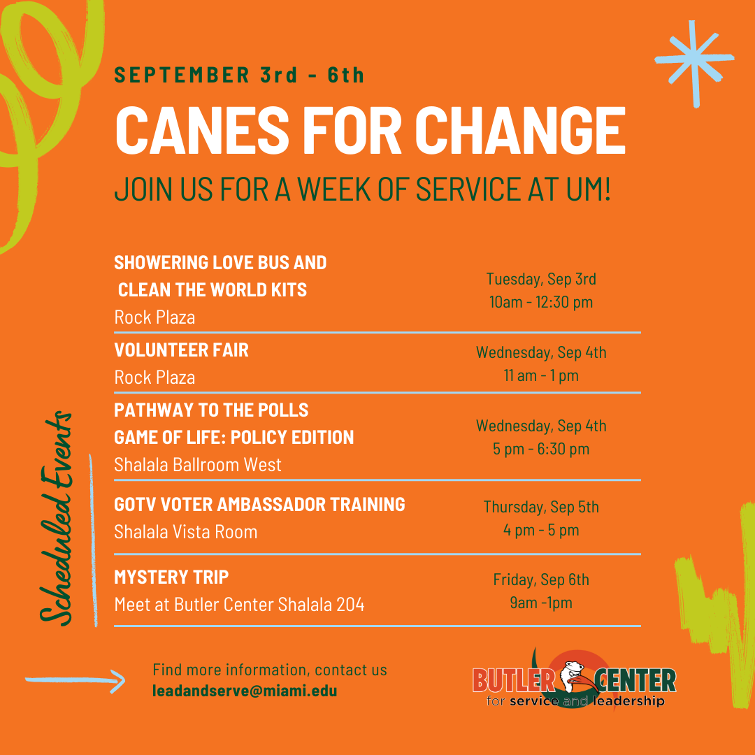 'Canes for Change